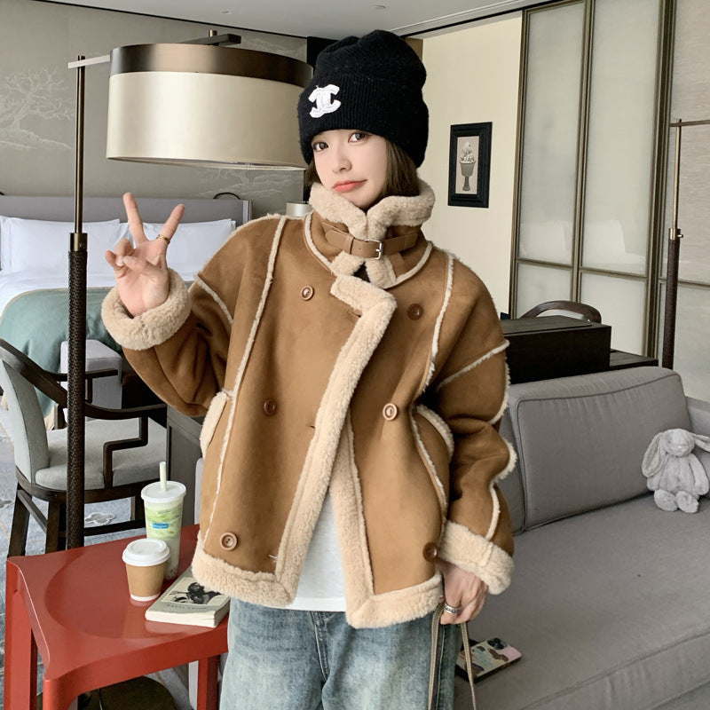 ムートンフライトジャケット