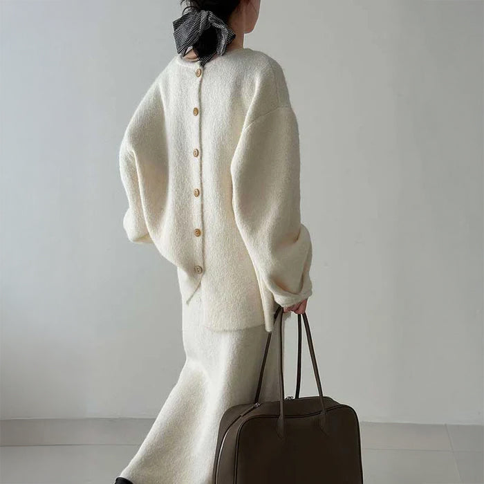 バックボタンニットセットアップ(2colors)