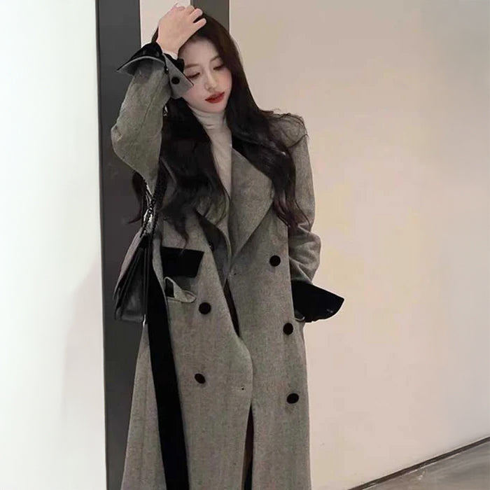 ロングテーラードコート