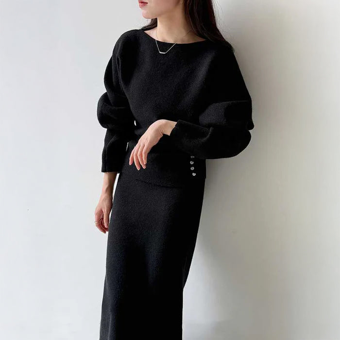 ウエストマークニットセットアップ(4colors)