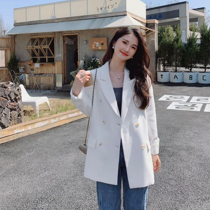 ダブルボタンテーラードジャケット