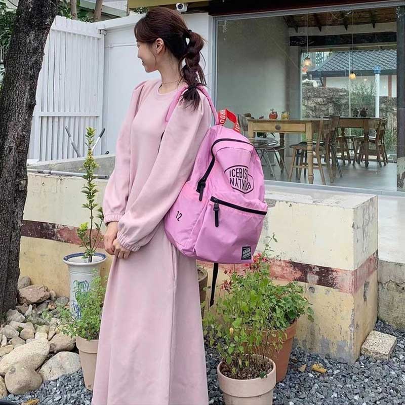 ボリューム袖Aラインワンピース(3colors)