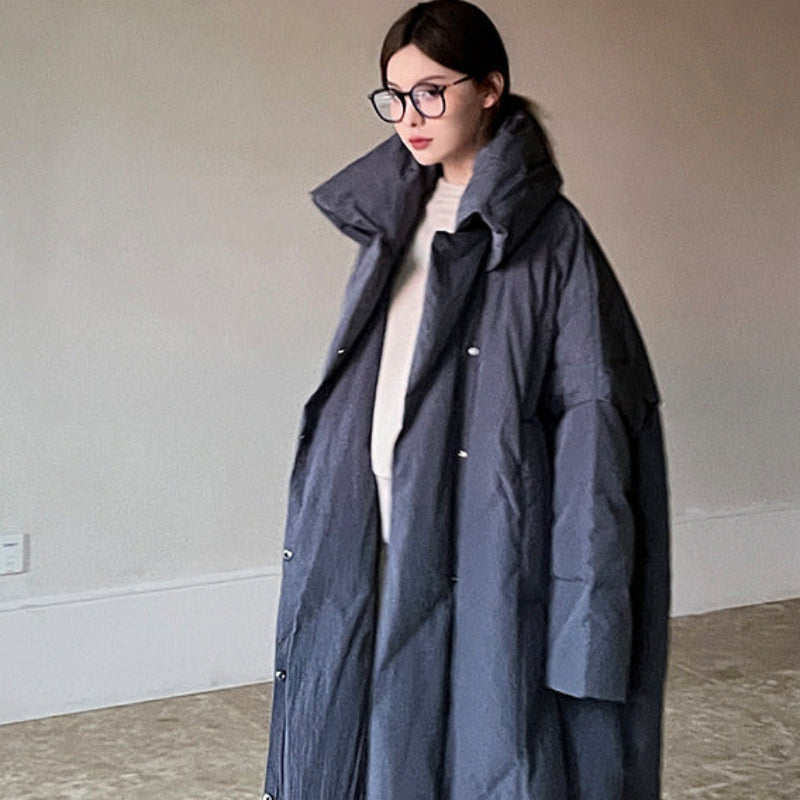 キルティングロングコート(2colors)