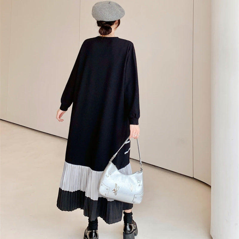 モードライン切り替えフリルワンピース