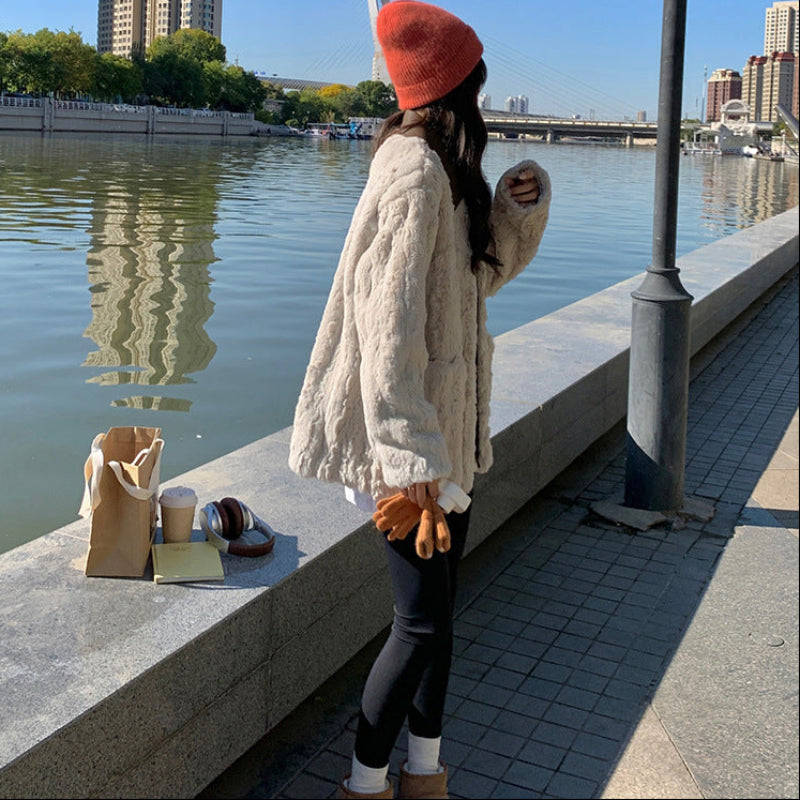 ブラウントリムファージャケット