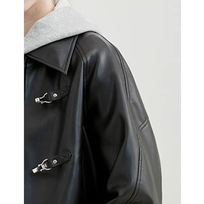ブラックレザージャケット