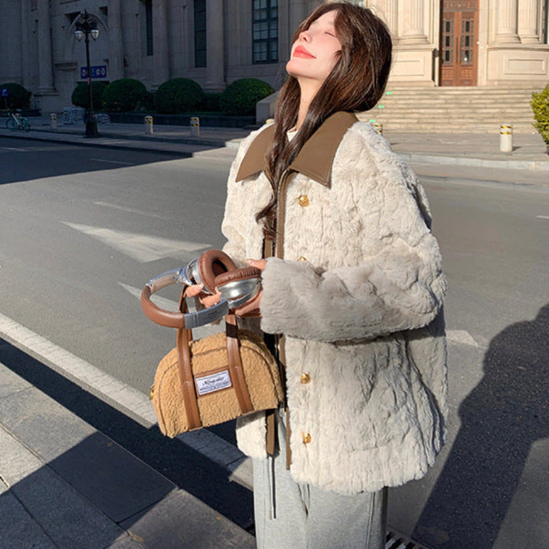 ブラウントリムファージャケット