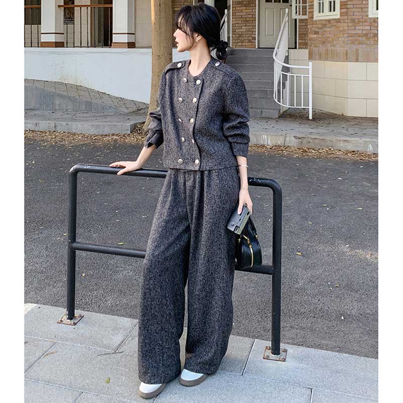 ミックスグレーセットアップ