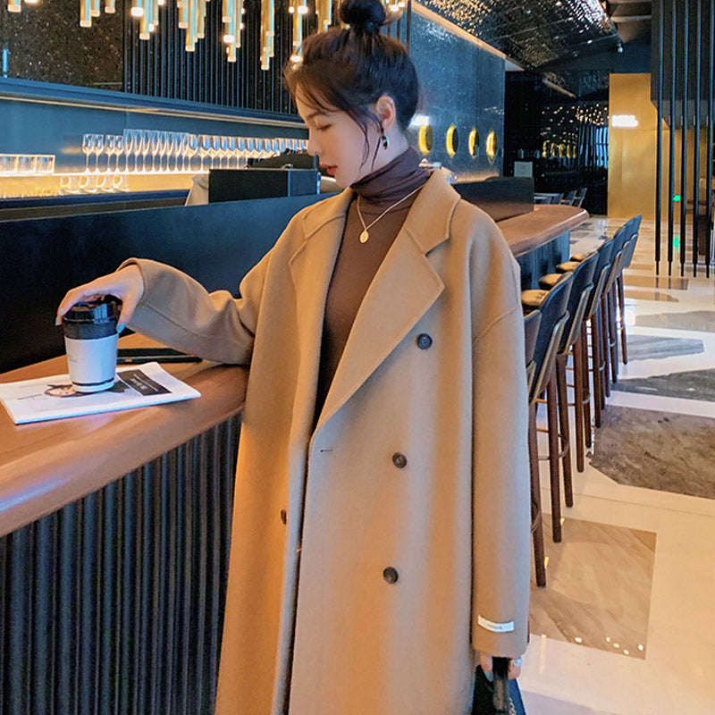 ダブルブレストロングチェスターコート(3colors)