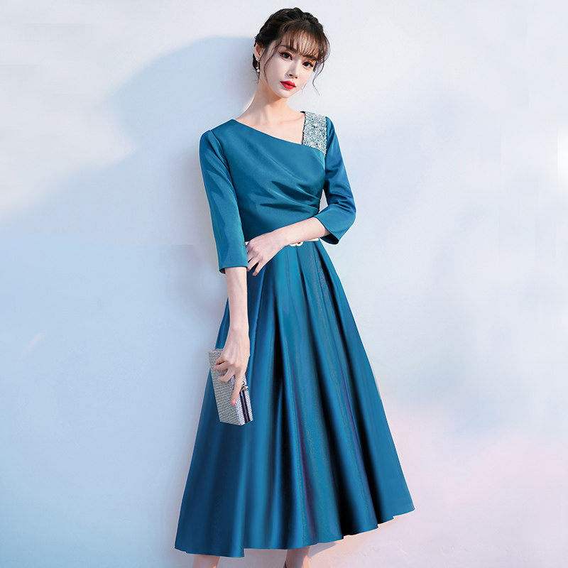 ショルダービジューワンピース(3colors)