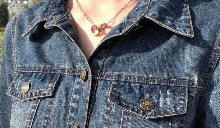 ウエスタンシャツデニムワンピース