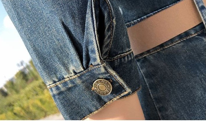 ウエスタンシャツデニムワンピース