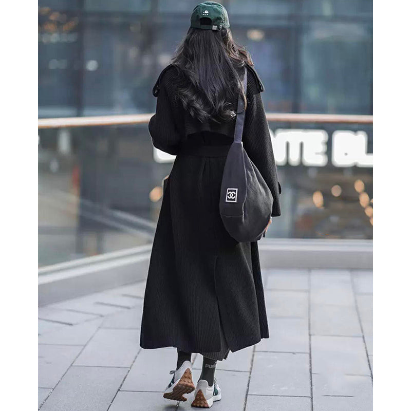 ニットガウンマキシトレンチコート(7colors)