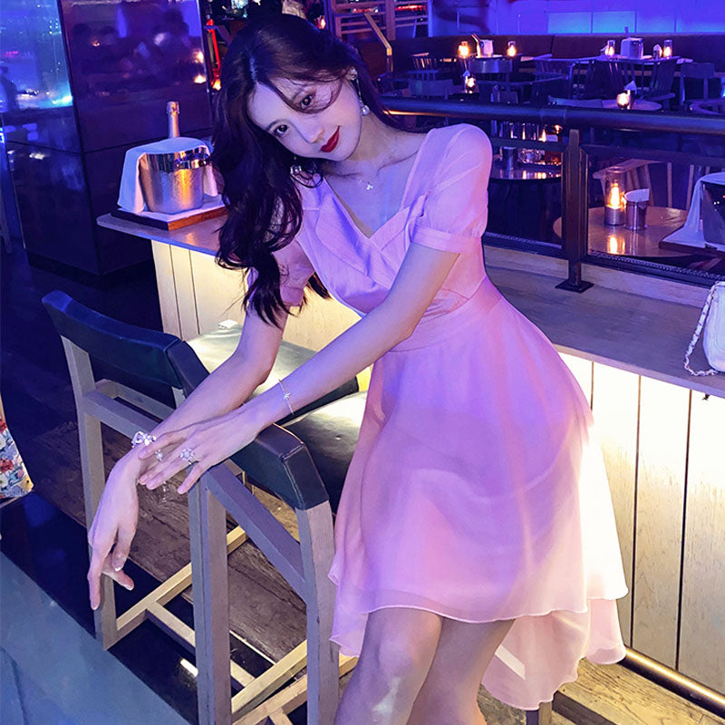 イレヘムアシメデザインワンピース