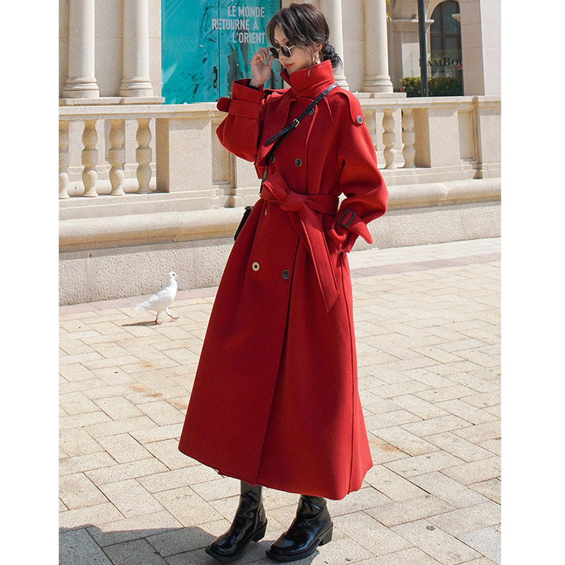 ガンパッチステンカラーロングコート