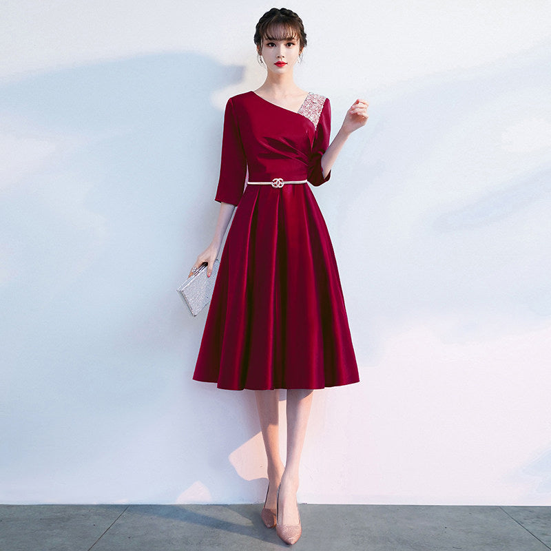 ショルダービジューワンピース(3colors)