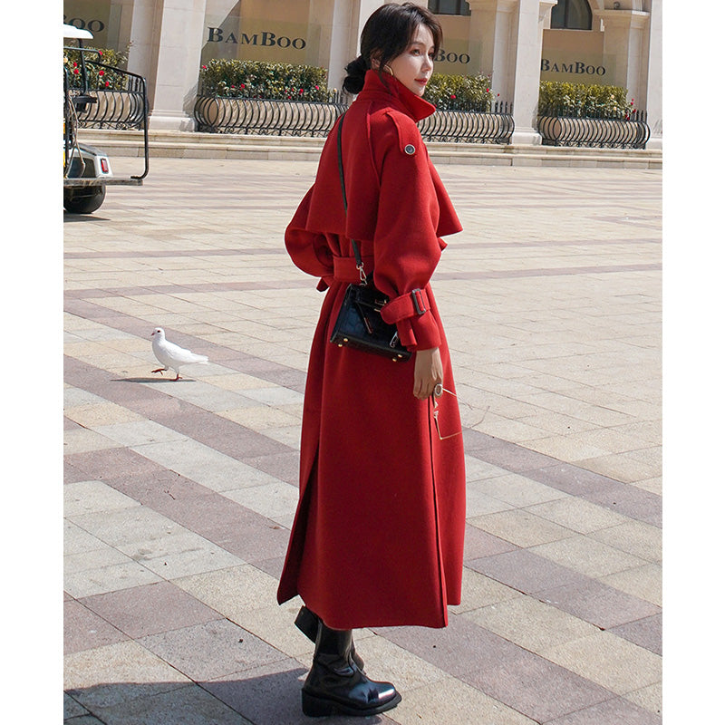 ガンパッチステンカラーロングコート