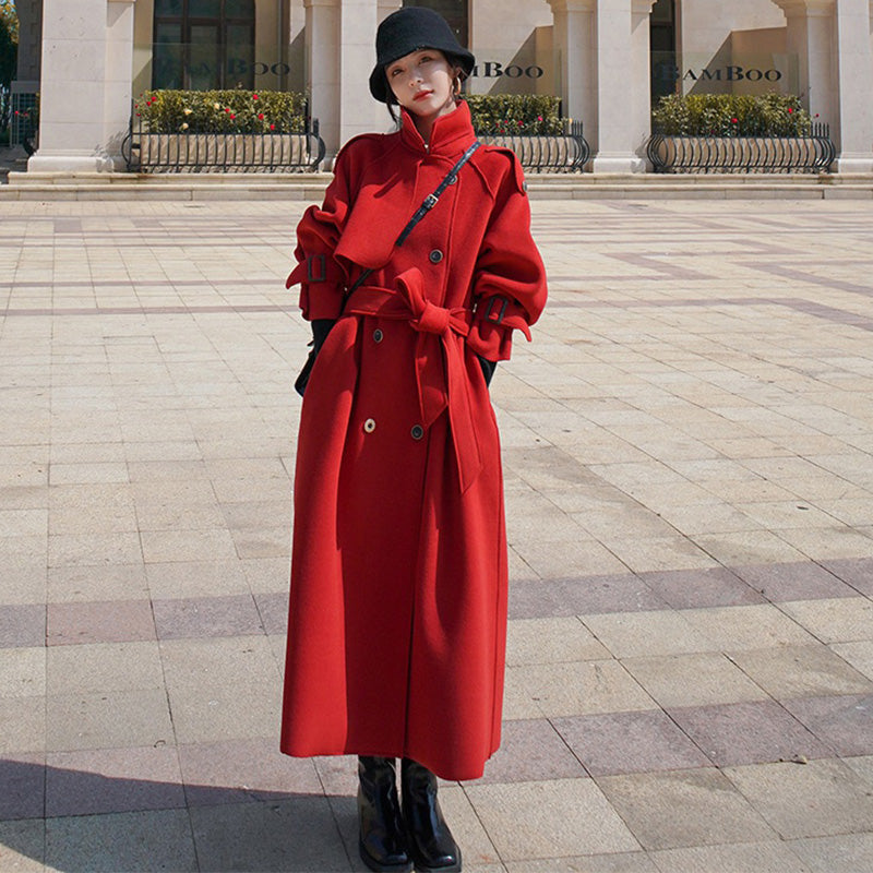 ガンパッチステンカラーロングコート