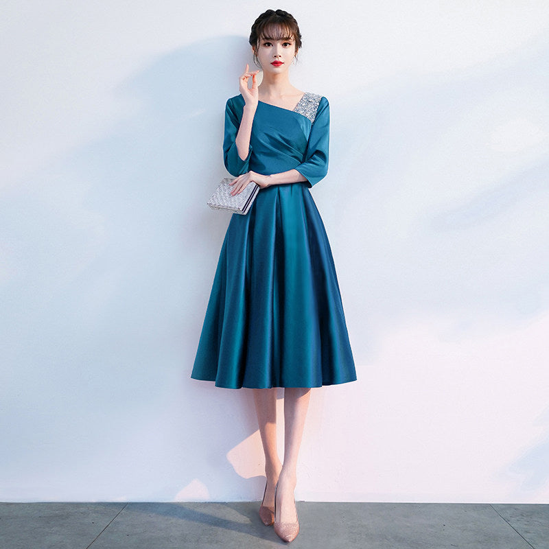 ショルダービジューワンピース(3colors)