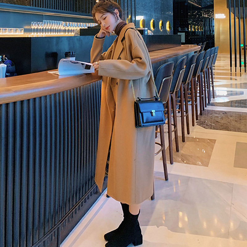 ダブルブレストロングチェスターコート(3colors)