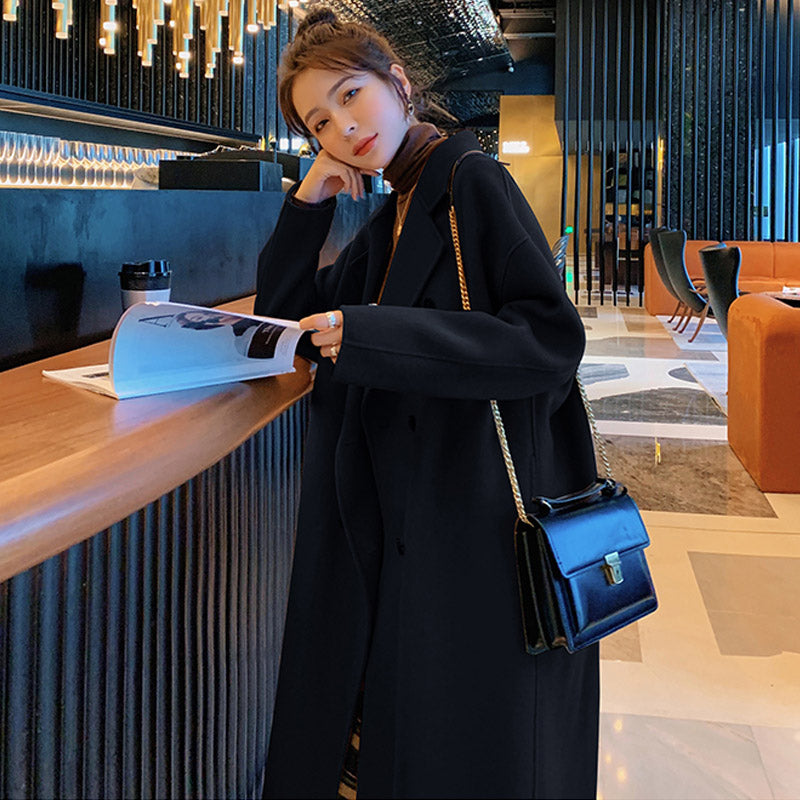 ダブルブレストロングチェスターコート(3colors)