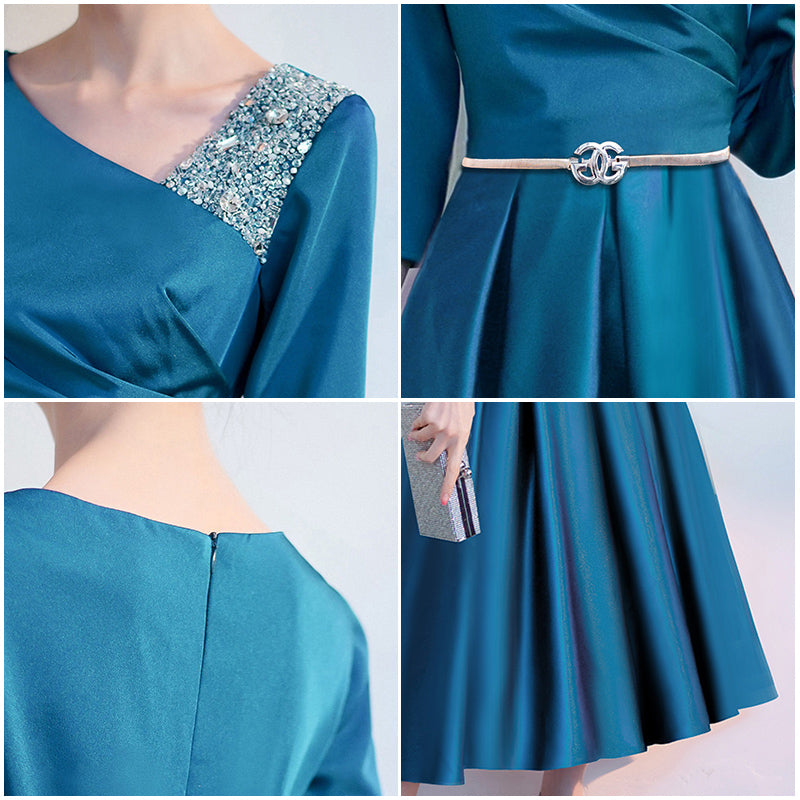 ショルダービジューワンピース(3colors)