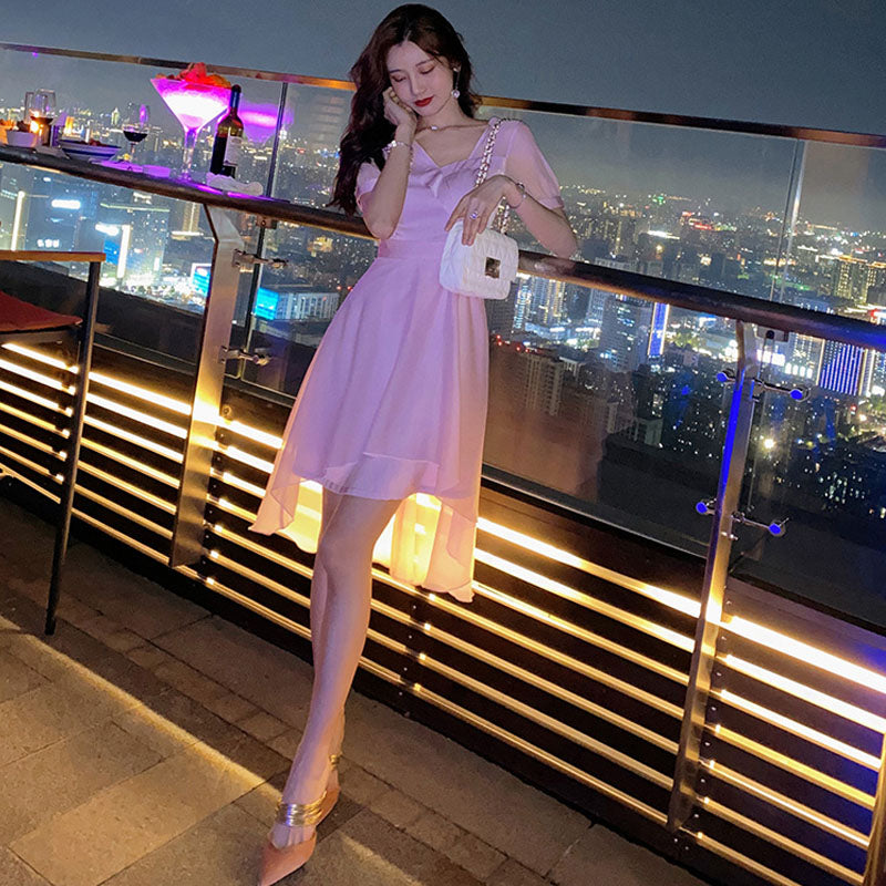 イレヘムアシメデザインワンピース