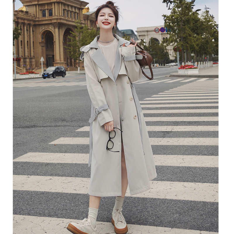 2WAYビッグフードコンビロングトレンチコート