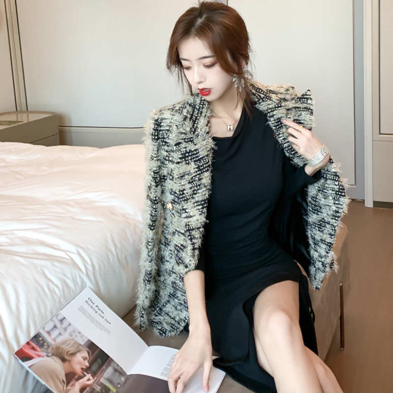 スリットドローストリングペンシルワンピース