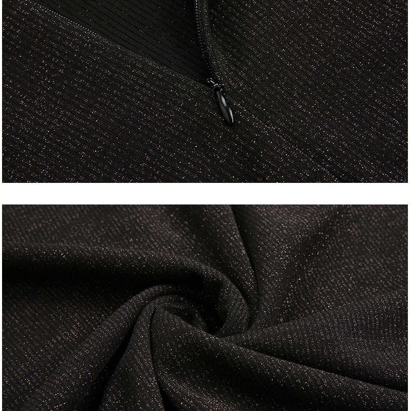 チュールリボンドッキングニットワンピース