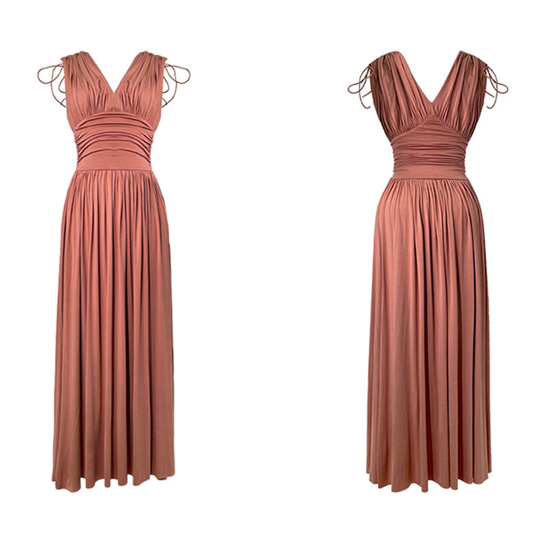 ショルダーギャザーワンピース(2colors)