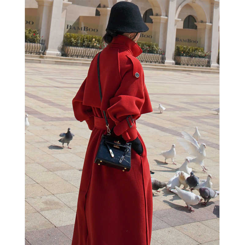 ガンパッチステンカラーロングコート