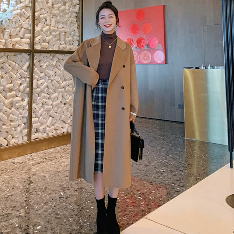 ダブルブレストロングチェスターコート(3colors)