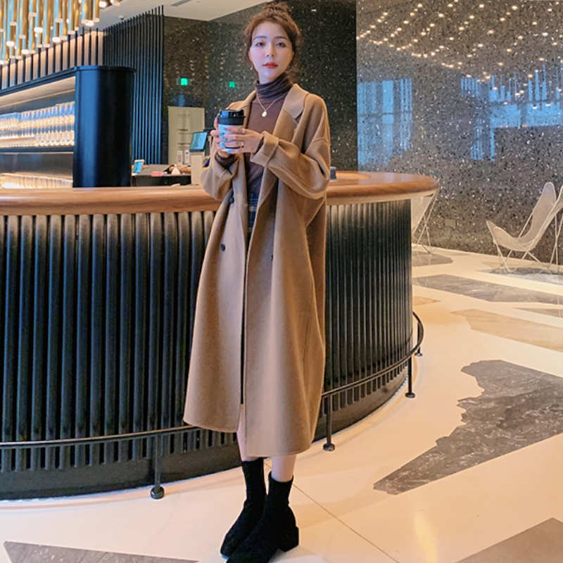 ダブルブレストロングチェスターコート(3colors)