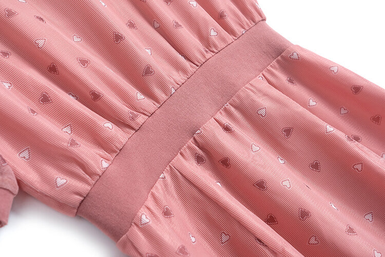 シアードッキングブルゾン風ジップアップワンピース(2colors)