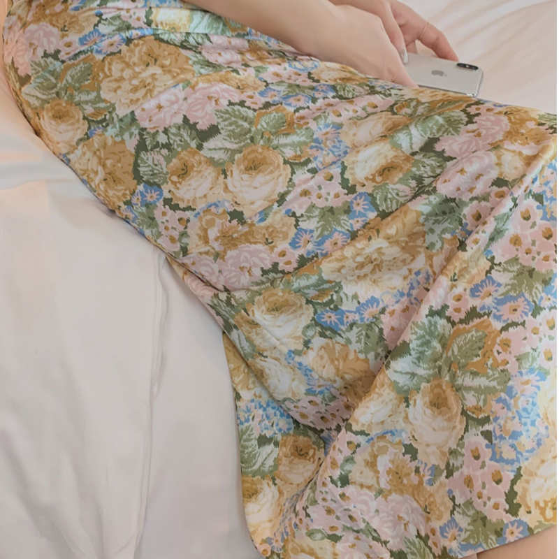 ボタニカルジャガード2WAYオフショルダーナローワンピース