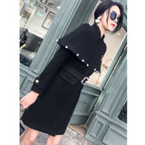 ケープコンビロングワンピコート