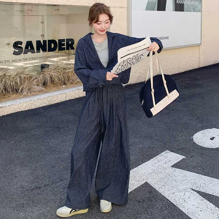 レイヤード風ワイドセットアップ