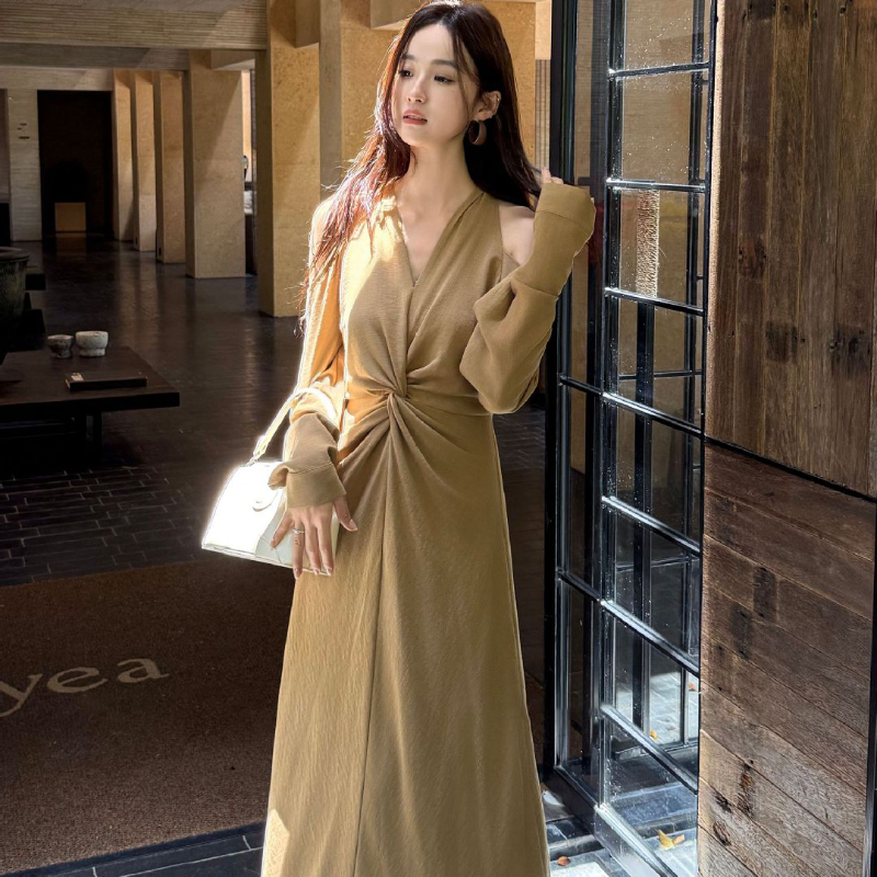 エレガントデザインカラードレス(2colors)