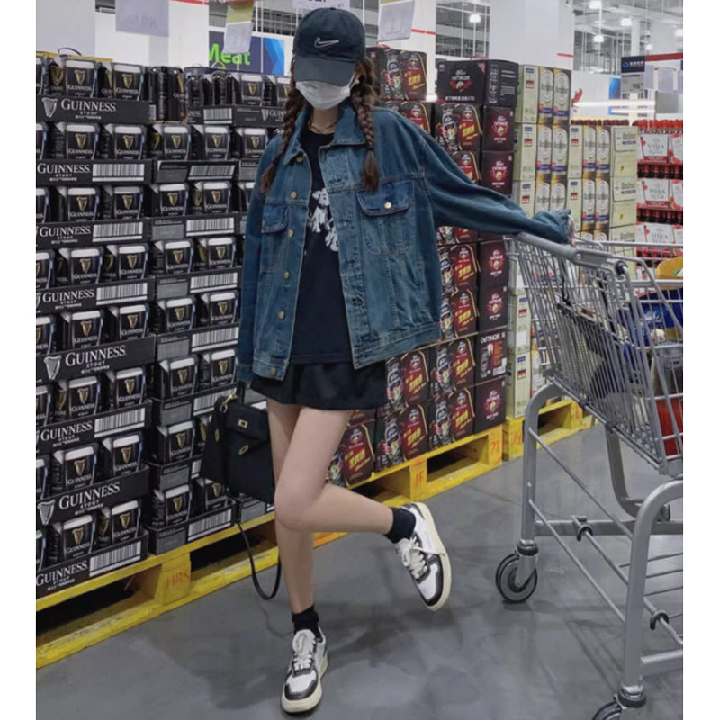 オーバーサイズデニムジャケット