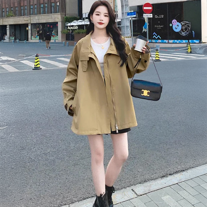 Aラインヨークウインドブレーカー(4colors)