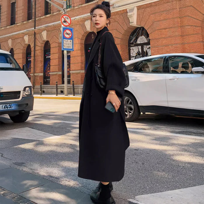 ベーシックテーラードメルトンコート(2colors)