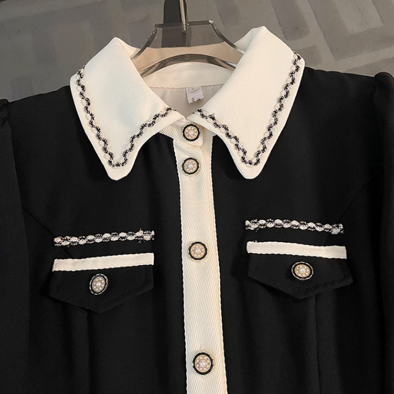 ヴィンテージ黒シフォンワンピース入荷/レトロ : アンティーク