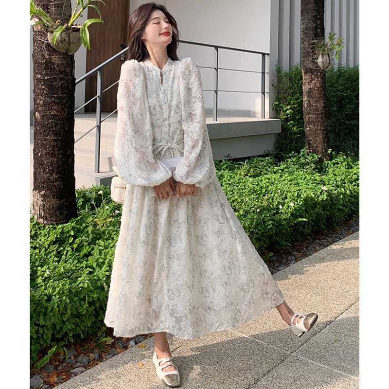 バタフライレースワンピース
