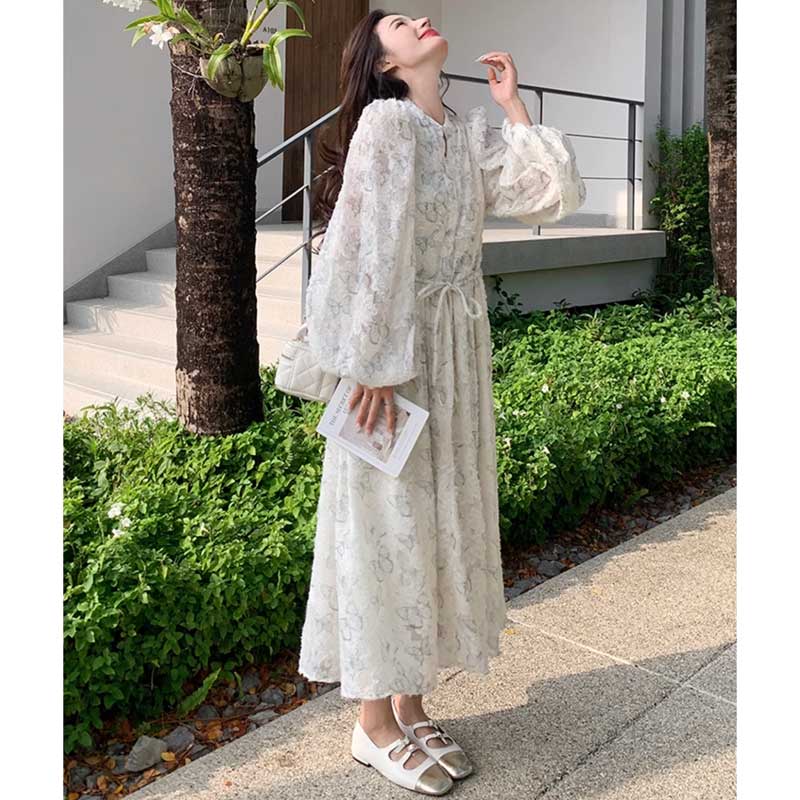 バタフライレースワンピース