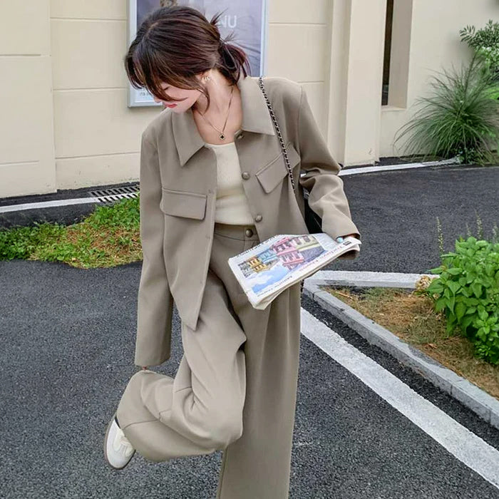 ワイドシルエットセットアップ