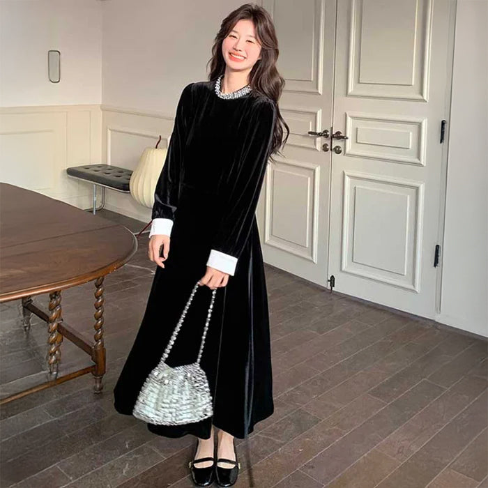 ベルベットレトロワンピース