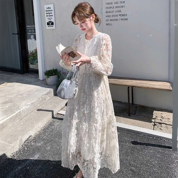 シアーレースワンピース