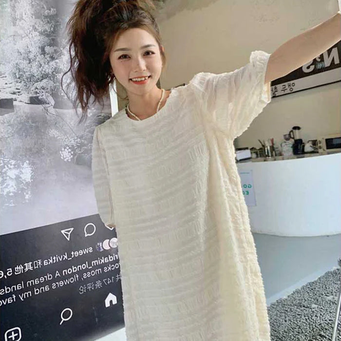 シフォンティアードフリルワンピース