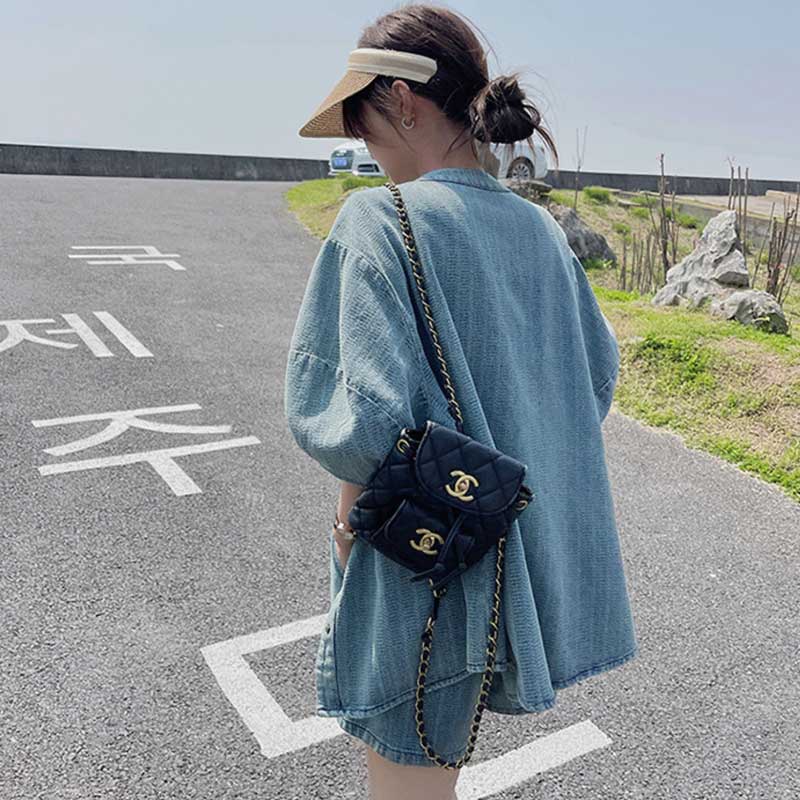 オーバーサイズデニムセットアップ